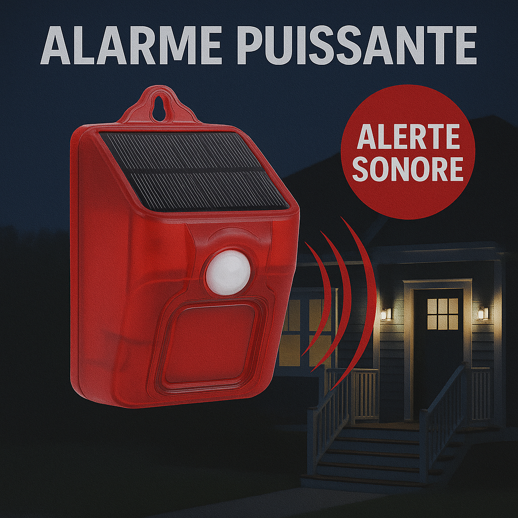 Détecteur de Mouvement Solaire