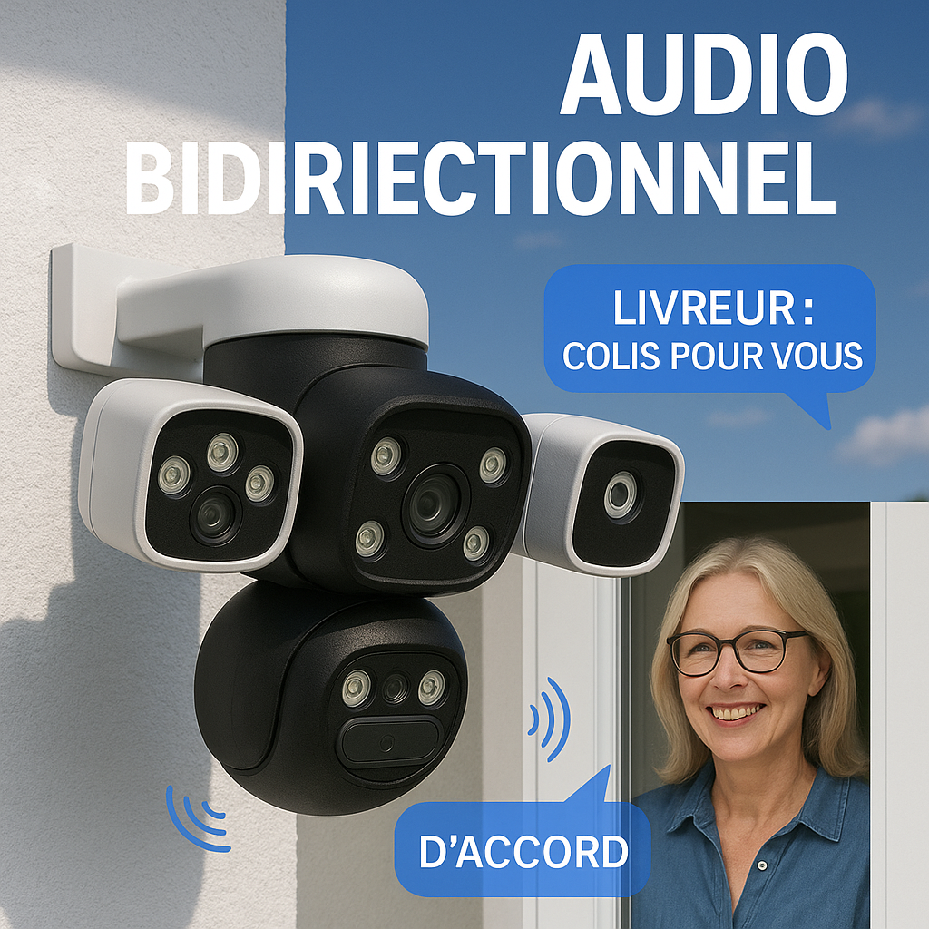 Caméra Intelligente 360° + WiFi